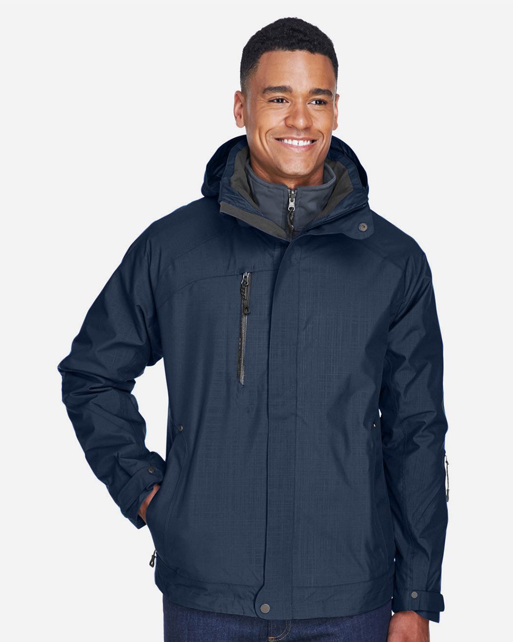 North End Men's Caprice 3-in-1 Jacket with Soft Shell Liner 88178