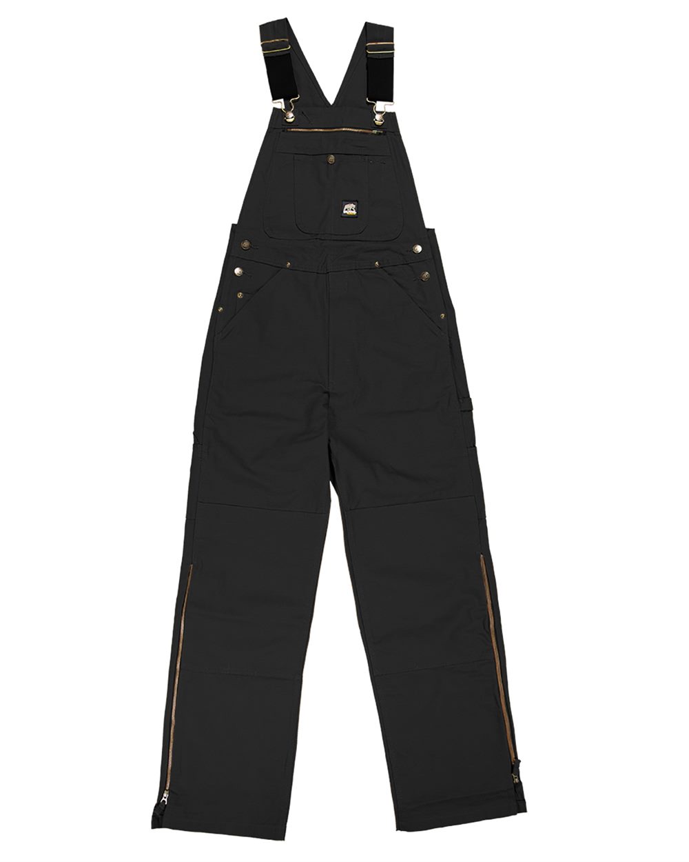 Berne Apparel Short-Length Slab Unlined Duck Bib Overall B1067S