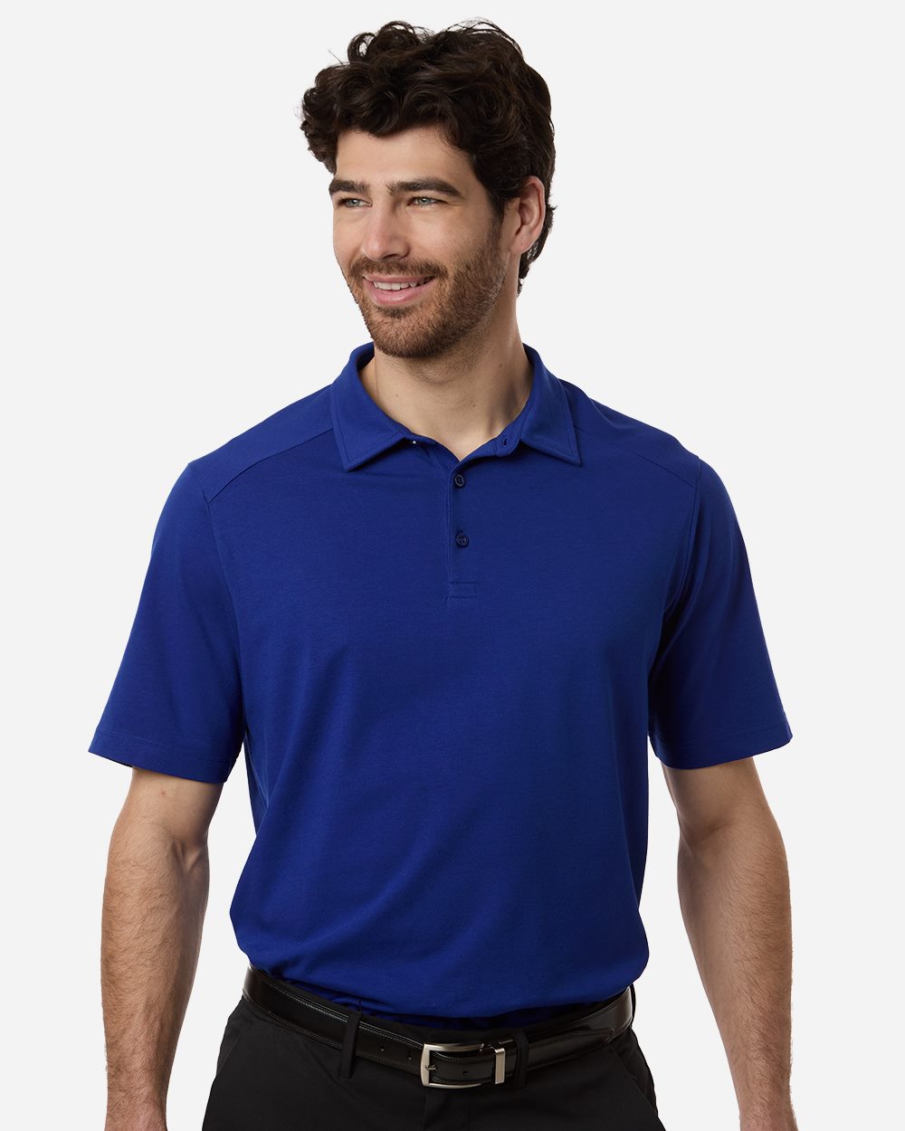 Devon & Jones Men's Seaton Pebble Textured Polo DG102