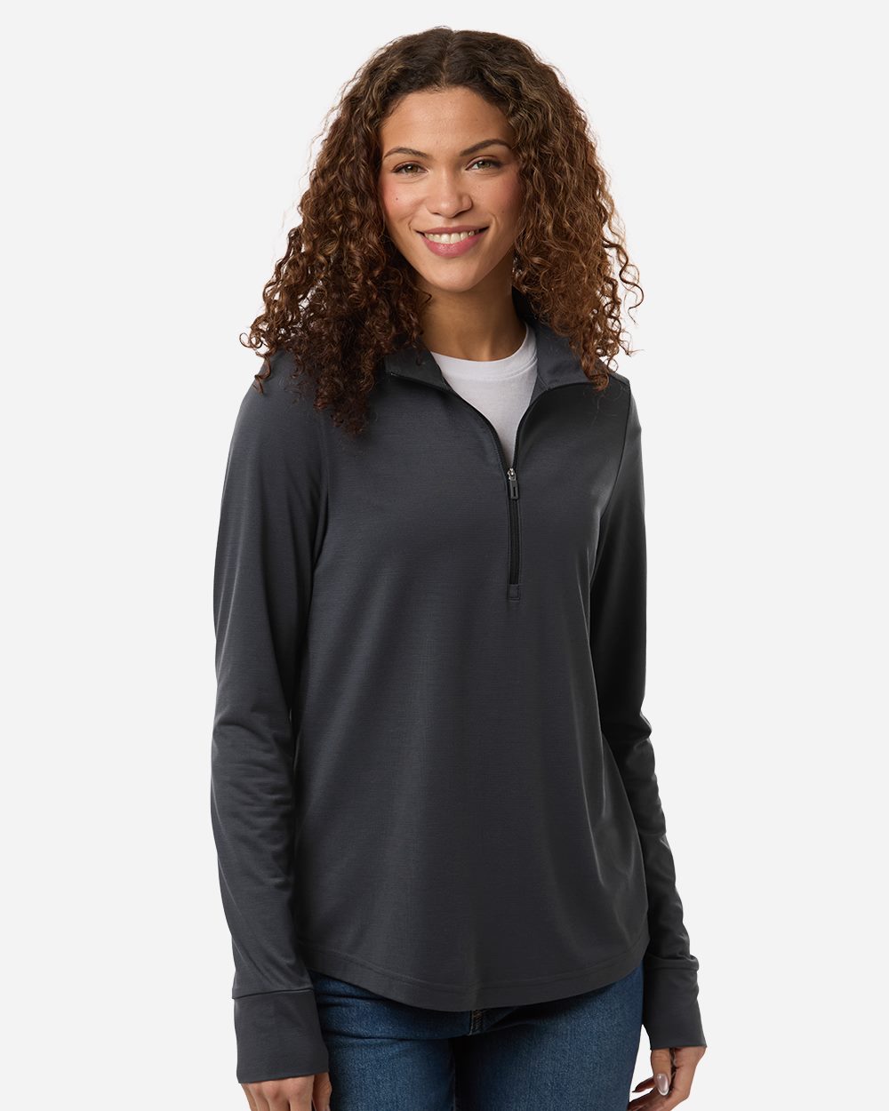 North End Women's JAQ Stretch Performance Quarter-Zip NE405W