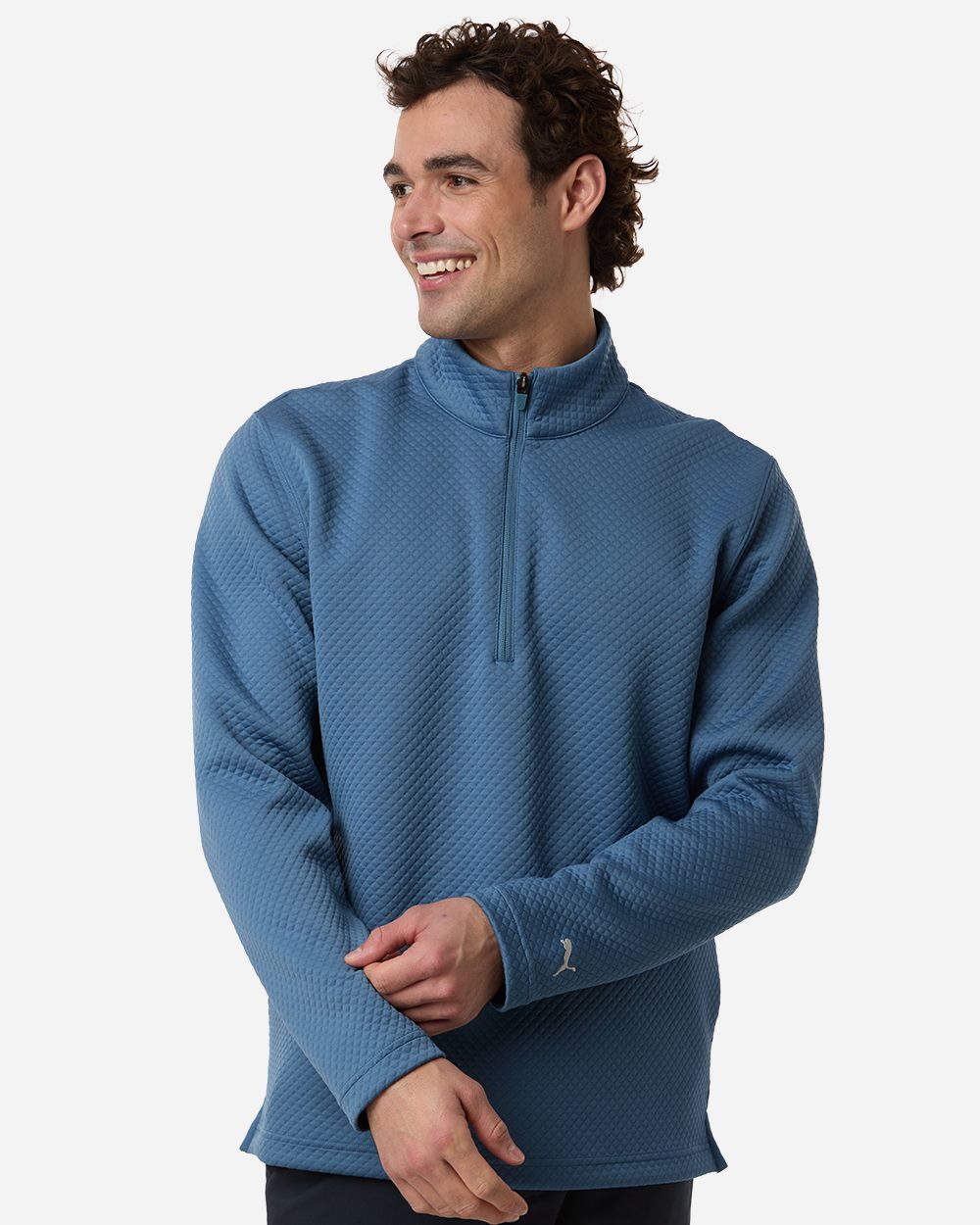 Puma Golf Men's Pebble Quarter-Zip Pullover 638595