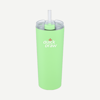 20oz Cascade Pop-Up Straw Tumbler
