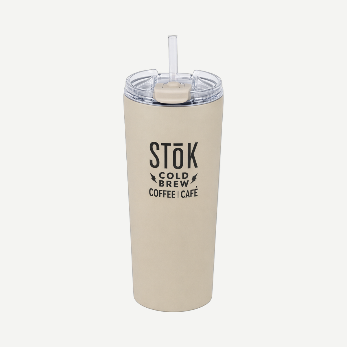 20oz Cascade Pop-Up Straw Tumbler - Sand | Limitless Toronto