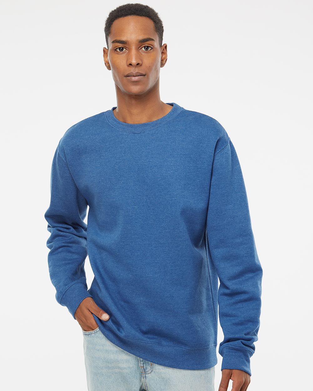 Independent Trading Co. Unisex Midweight Crewneck Sweatshirt SS3000