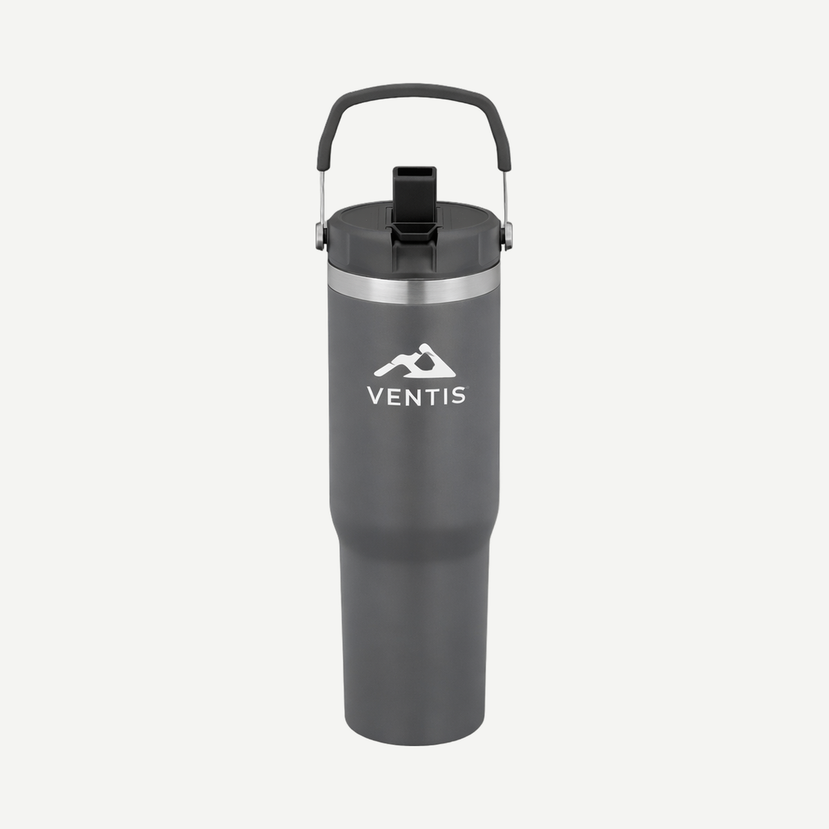 28oz Pinnacle Flip Straw Tumbler - Gray | Limitless Toronto