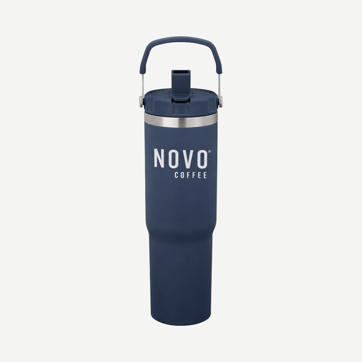 28oz Pinnacle Flip Straw Tumbler - Navy Blue | Limitless Toronto