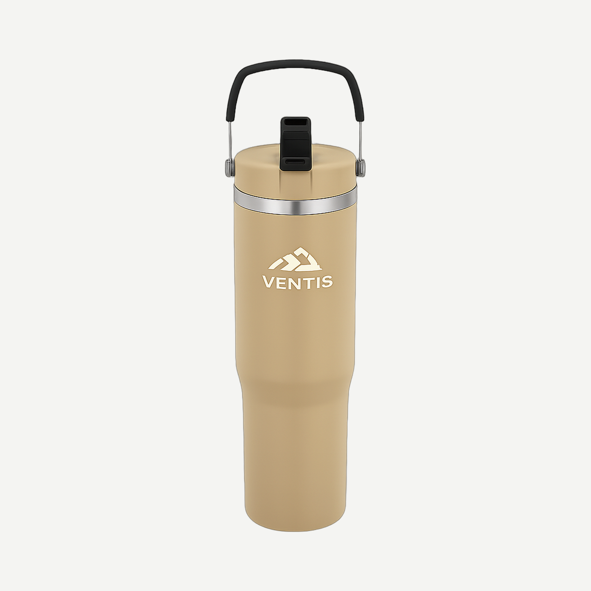28oz Pinnacle Flip Straw Tumbler - Sand | Limitless Toronto