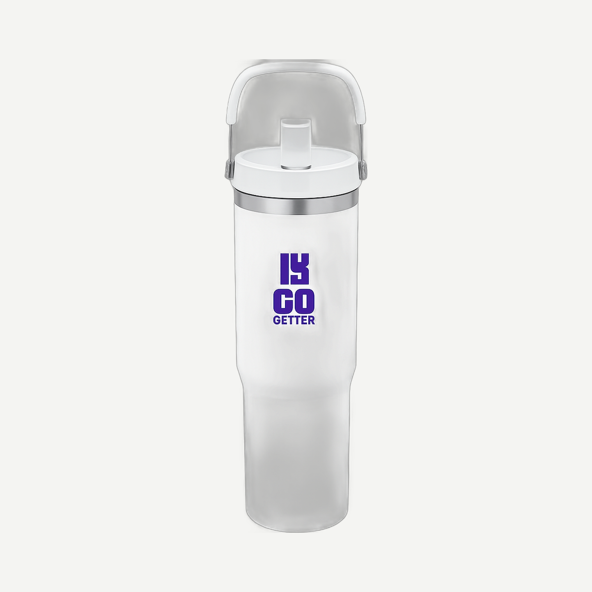 28oz Pinnacle Flip Straw Tumbler - White | Limitless Toronto