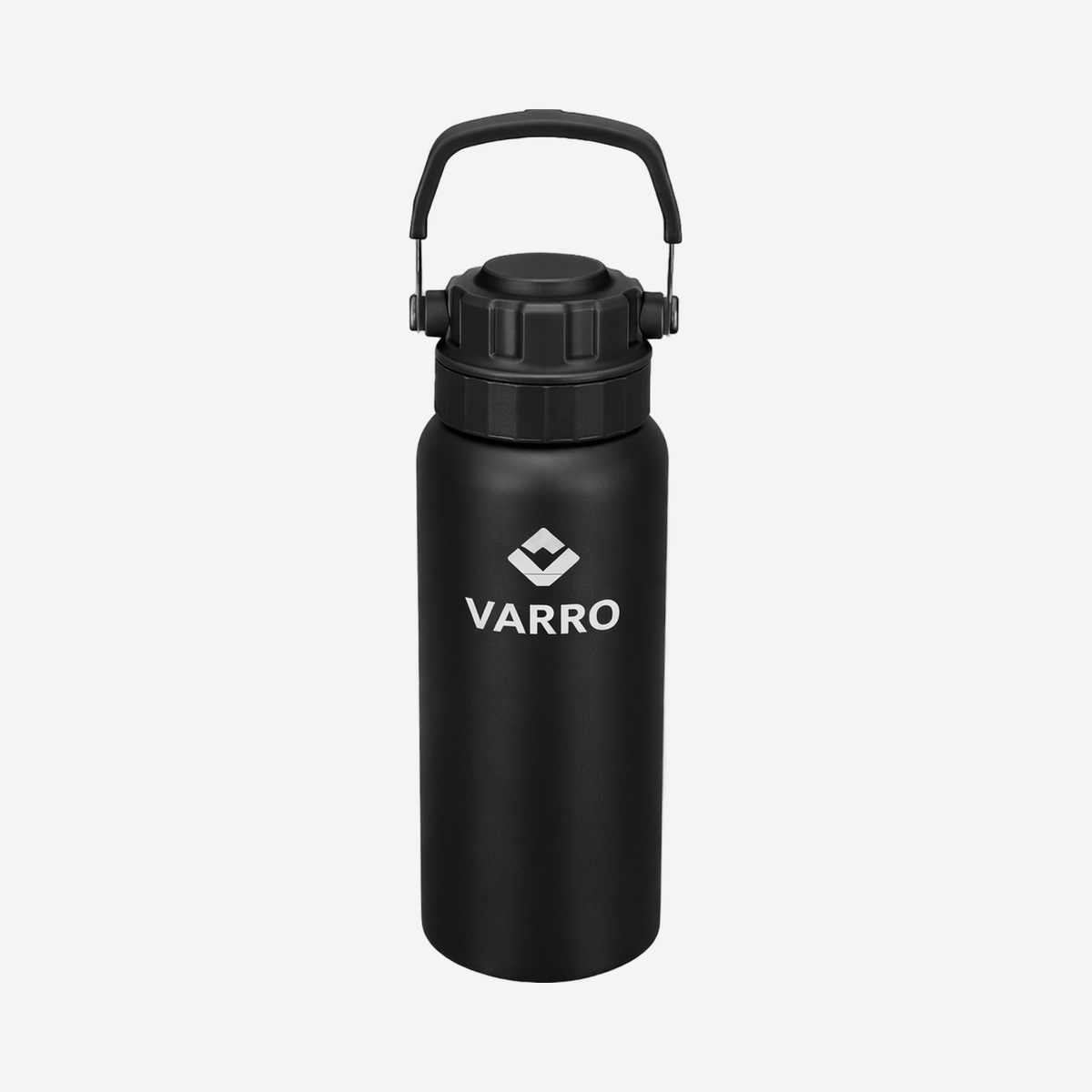 34oz Dual Top Water Bottle - Black | Limitless Toronto