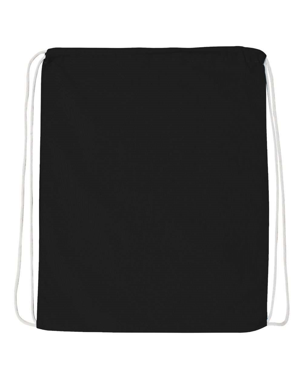 Q-Tees Economical Cotton Drawstring Bag Q4500