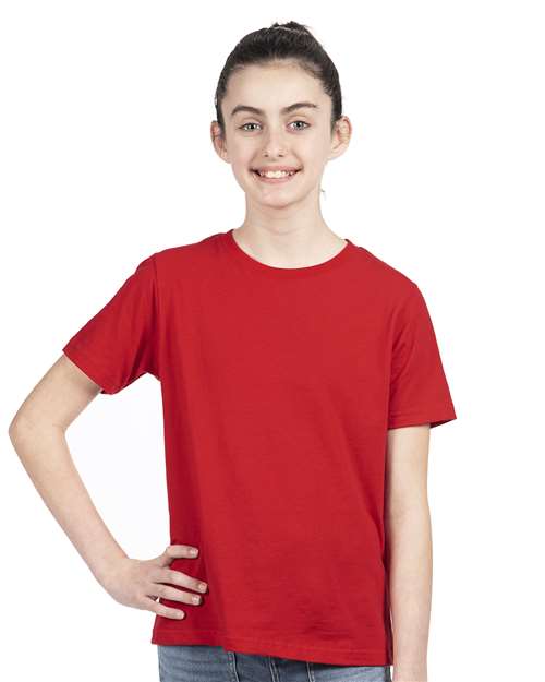 Next Level Youth Cotton Tee 3310