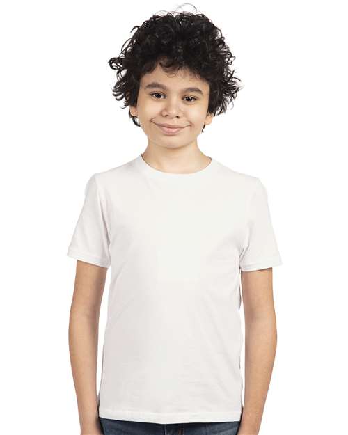 Next Level Youth Cotton Tee 3310