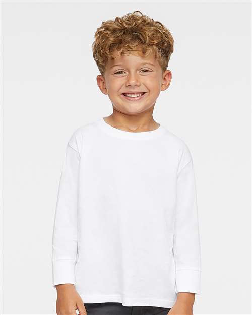 Rabbit Skins Toddler Fine Jersey Long Sleeve Tee 3302