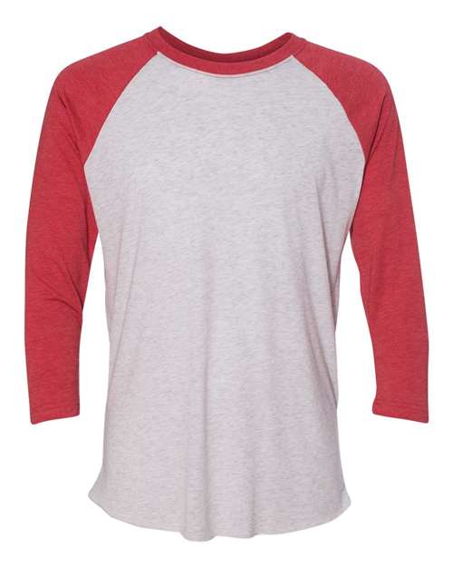 Next Level Unisex Triblend Three-Quarter Raglan Tee 6051