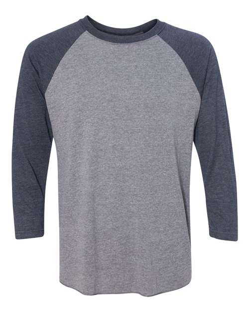 Next Level Unisex Triblend Three-Quarter Raglan Tee 6051
