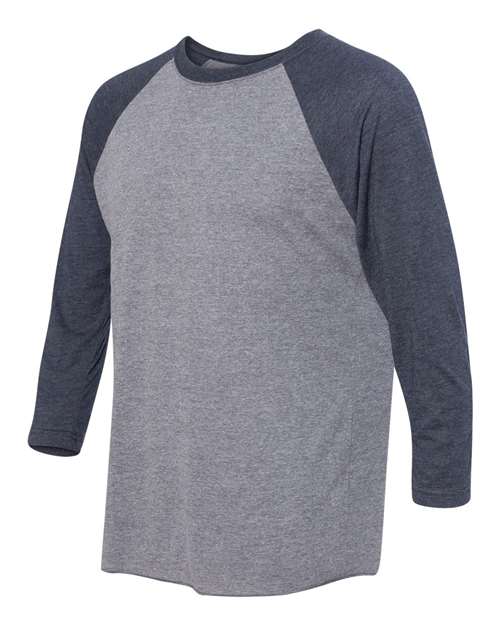 Next Level Unisex Triblend Three-Quarter Raglan Tee 6051
