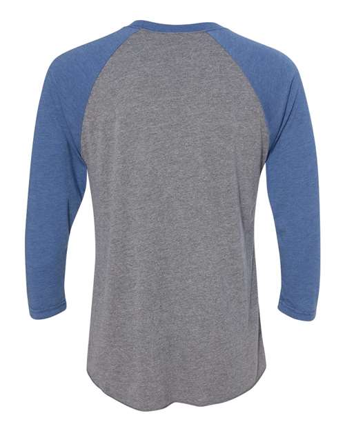 Next Level Unisex Triblend Three-Quarter Raglan Tee 6051