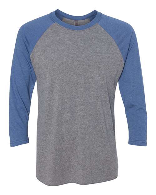 Next Level Unisex Triblend Three-Quarter Raglan Tee 6051