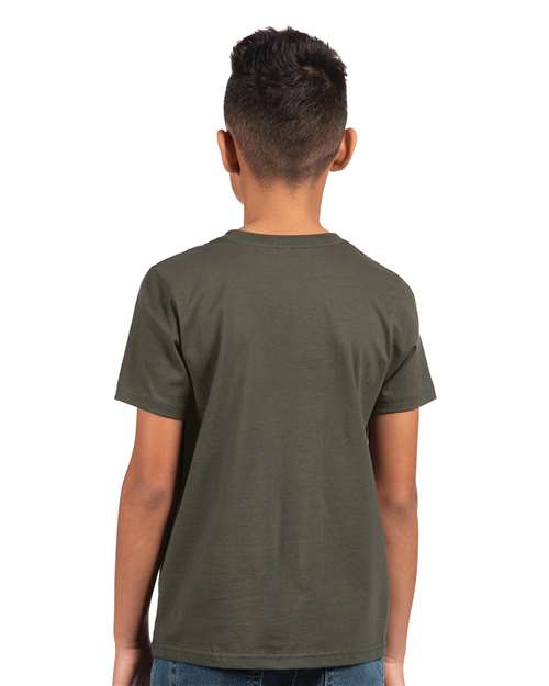 Next Level Youth Cotton Tee 3310