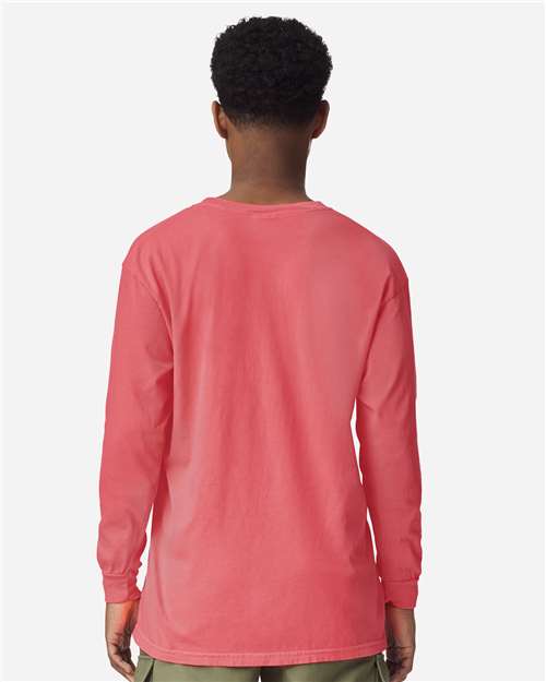 Comfort Colors Unisex Garment-Dyed Heavyweight Long Sleeve T-Shirt 6014