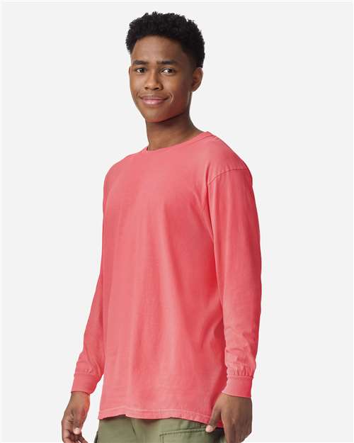 Comfort Colors Unisex Garment-Dyed Heavyweight Long Sleeve T-Shirt 6014