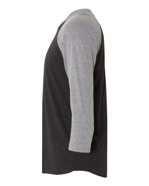 Next Level Unisex Triblend Three-Quarter Raglan Tee 6051