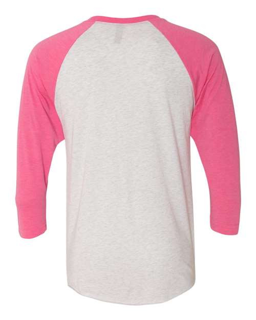 Next Level Unisex Triblend Three-Quarter Raglan Tee 6051