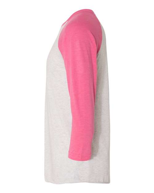 Next Level Unisex Triblend Three-Quarter Raglan Tee 6051
