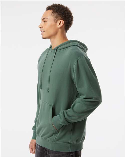 Independent Trading Co. Unisex Midweight Pigment-Dyed Hooded Sweatshirt PRM4500