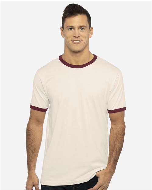 Next Level Unisex Cotton Ringer Tee 3604