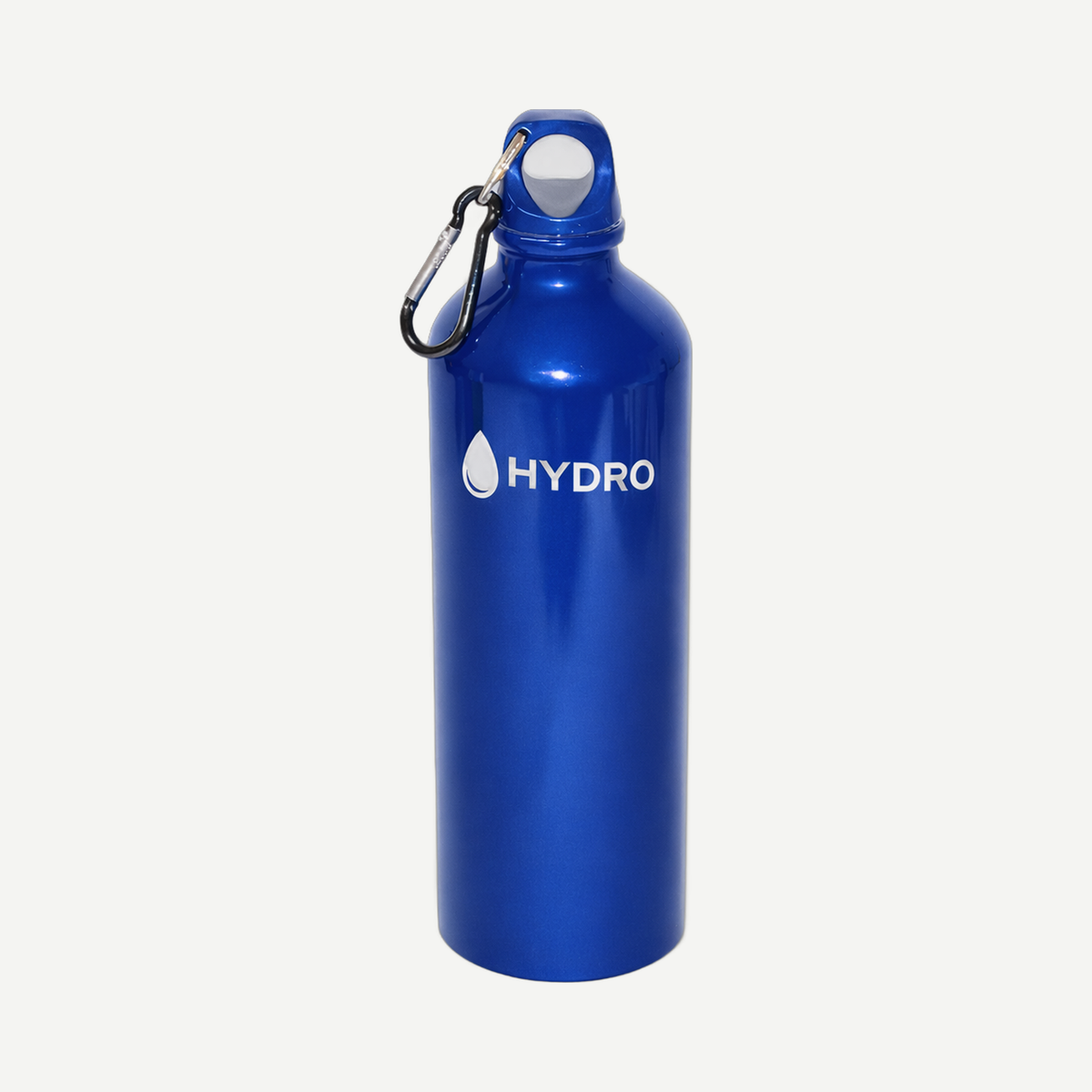 750 ml (25 oz) Aluminum Water Bottle With Carabiner - Royal Blue | Limitless Toronto