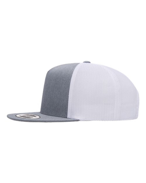 YP Classics Classic Five-Panel Trucker Cap 6006