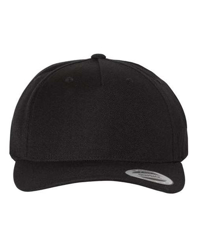 Five-Panel Curved Bill Snapback