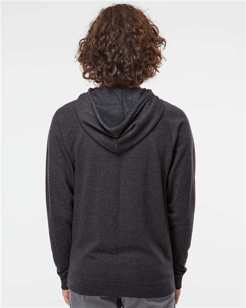 Independent Trading Co. Unisex Icon Lightweight Loopback Terry Hooded Sweatshirt SS1000