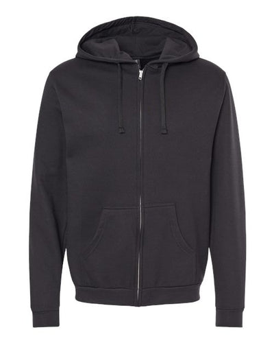 Zipper Fleece Hoodie