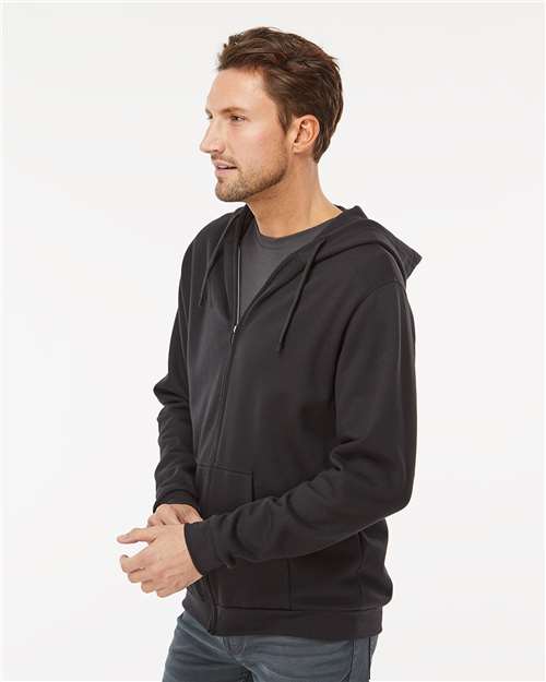 M&O Unisex Zipper Fleece Hoodie 3331