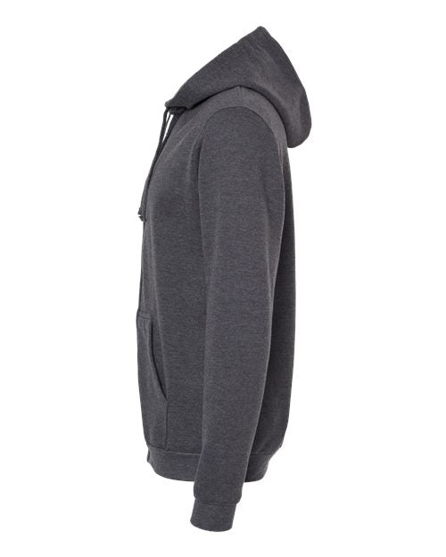 M&O Unisex Zipper Fleece Hoodie 3331