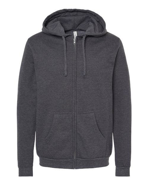 M&O Unisex Zipper Fleece Hoodie 3331