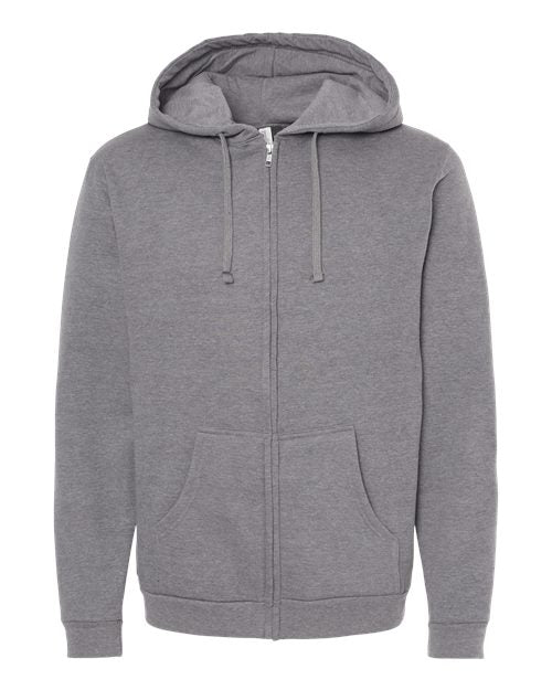 M&O Unisex Zipper Fleece Hoodie 3331
