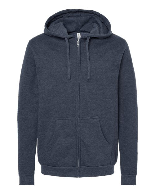 M&O Unisex Zipper Fleece Hoodie 3331
