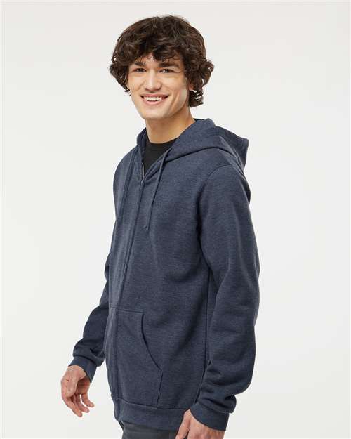 M&O Unisex Zipper Fleece Hoodie 3331