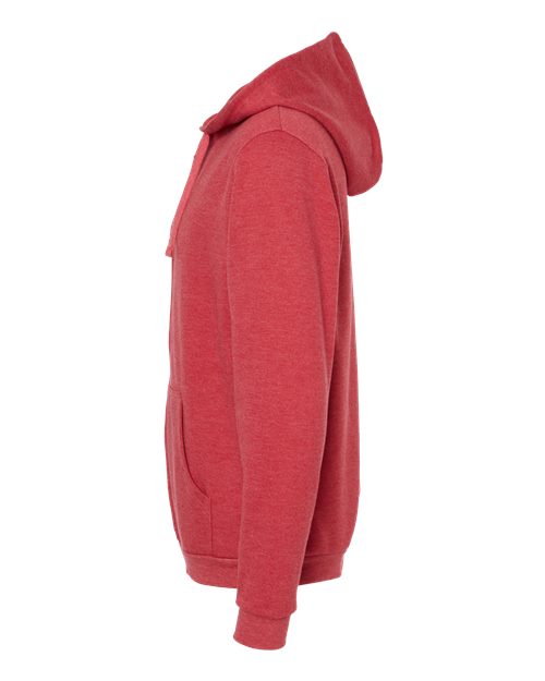 M&O Unisex Zipper Fleece Hoodie 3331