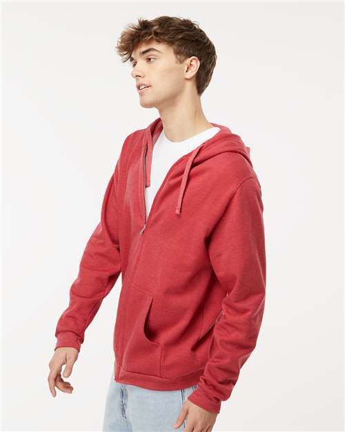 M&O Unisex Zipper Fleece Hoodie 3331