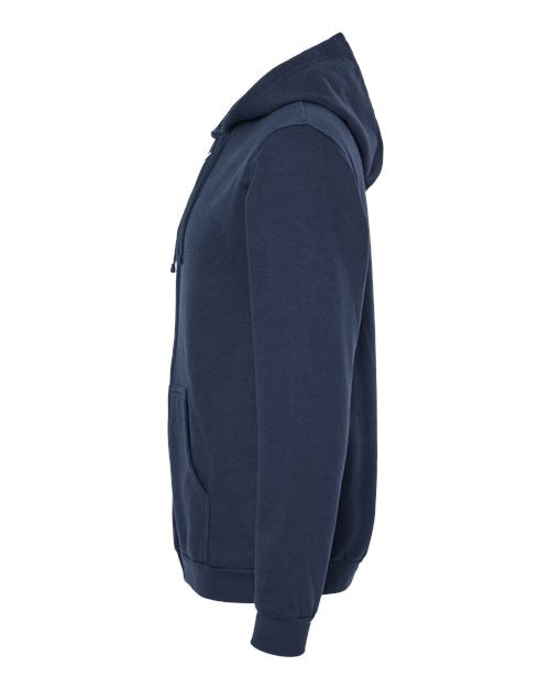 M&O Unisex Zipper Fleece Hoodie 3331