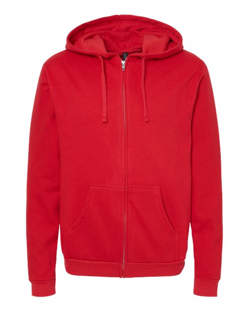 M&O Unisex Zipper Fleece Hoodie 3331