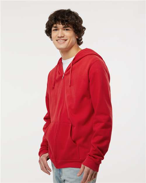 M&O Unisex Zipper Fleece Hoodie 3331