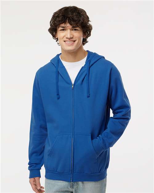 M&O Unisex Zipper Fleece Hoodie 3331