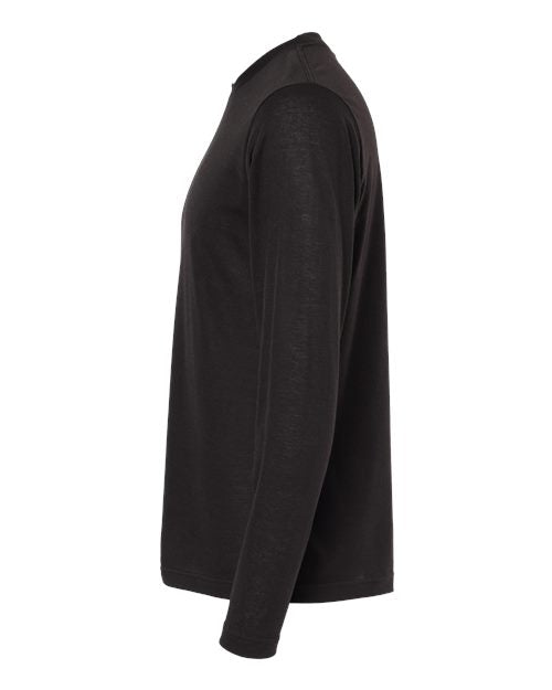 M&O Poly-Blend Long Sleeve T-Shirt 3520