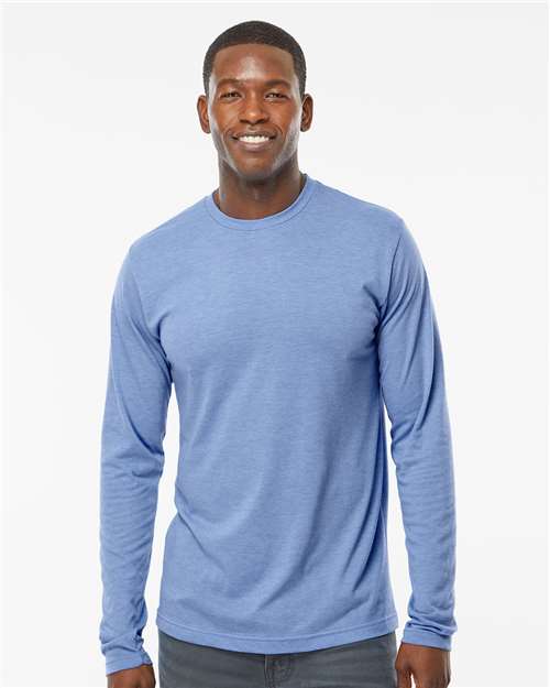 M&O Poly-Blend Long Sleeve T-Shirt 3520