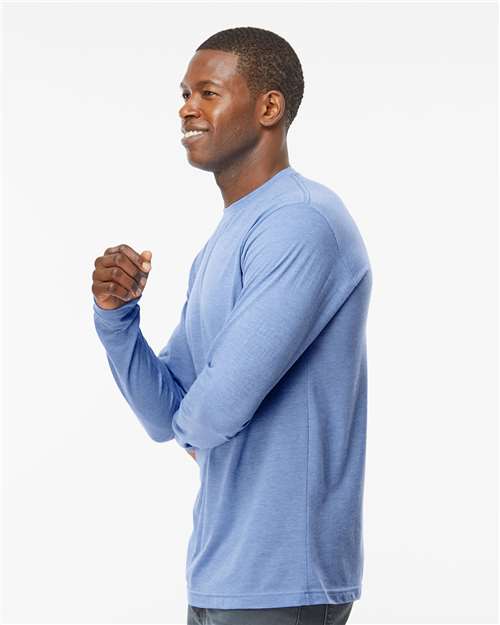 M&O Poly-Blend Long Sleeve T-Shirt 3520